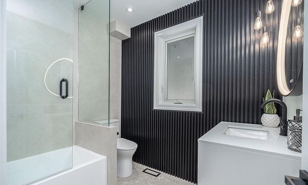 Bathroom after renovation